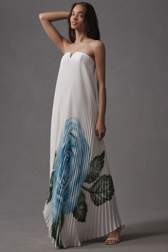 L'IDÉE Black Tie Pleated Gown #3