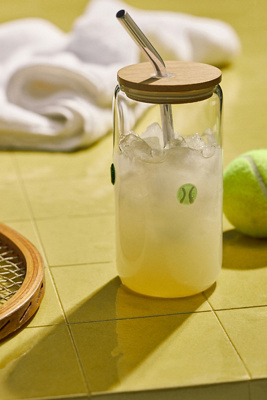 Icon Juice Glass Tumbler with Lid