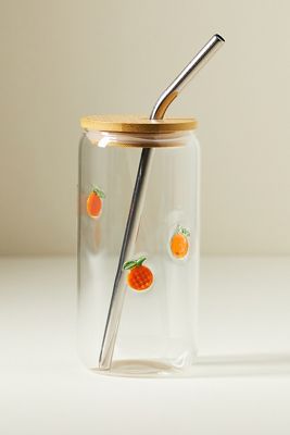 Icon Juice Glass Tumbler with Lid