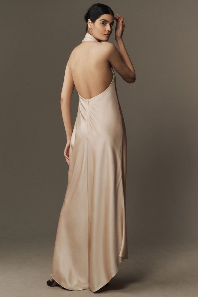 Significant Other Adriana Halter Midi Gown #3