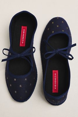 ViBi VENEZiA Brigitte Bow-Tie Mary Jane Flats