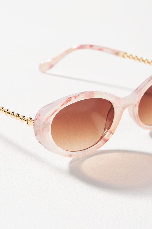 Oval Tortoise Sunglasses #2