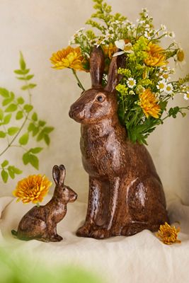 Quail Ceramics Hare Vase