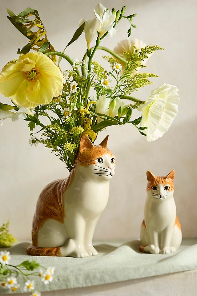 Animal, Animal: Flower Check in Orange Animal, Animal: Flower Check in Orange