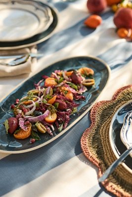 Dakota Oval Melamine Platter