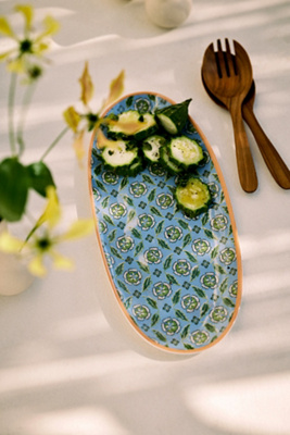 Tangier Oasis Melamine Small Platter