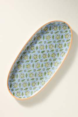 Tangier Oasis Melamine Small Platter