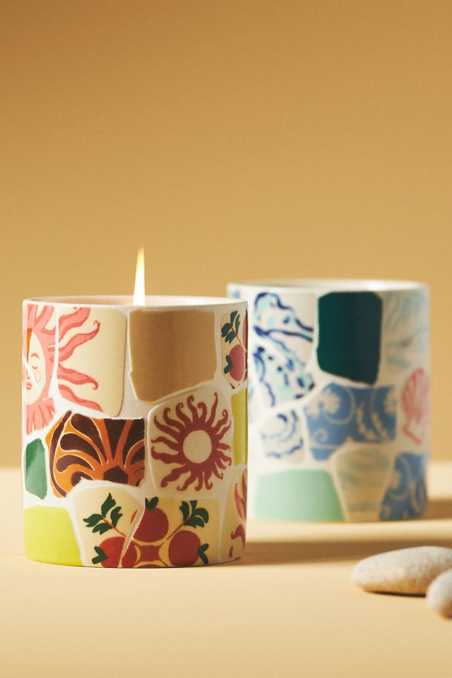 Mira Woody Seaside Pine Ceramic Candle #1