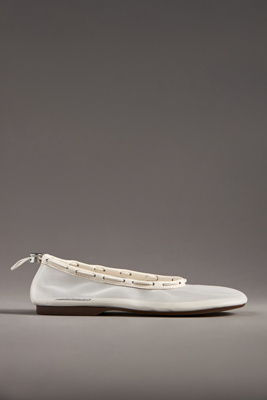 Alohas Gill Mesh Leather Ballet Flats