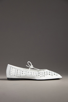 Alohas Sway Slit Leather Ballet Flats