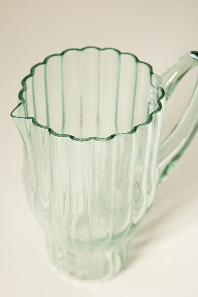 The Mediterranean Dish Glass Pitcher #2