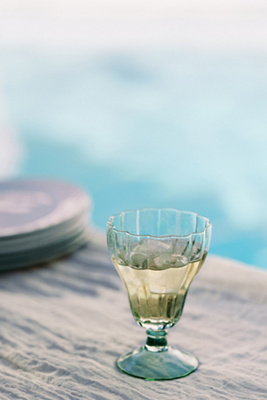The Mediterranean Dish Glass Goblets, Set of 4
