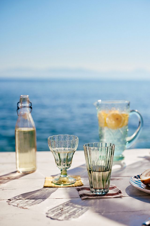 The Mediterranean Dish Glass Goblets, Set of 4 #3