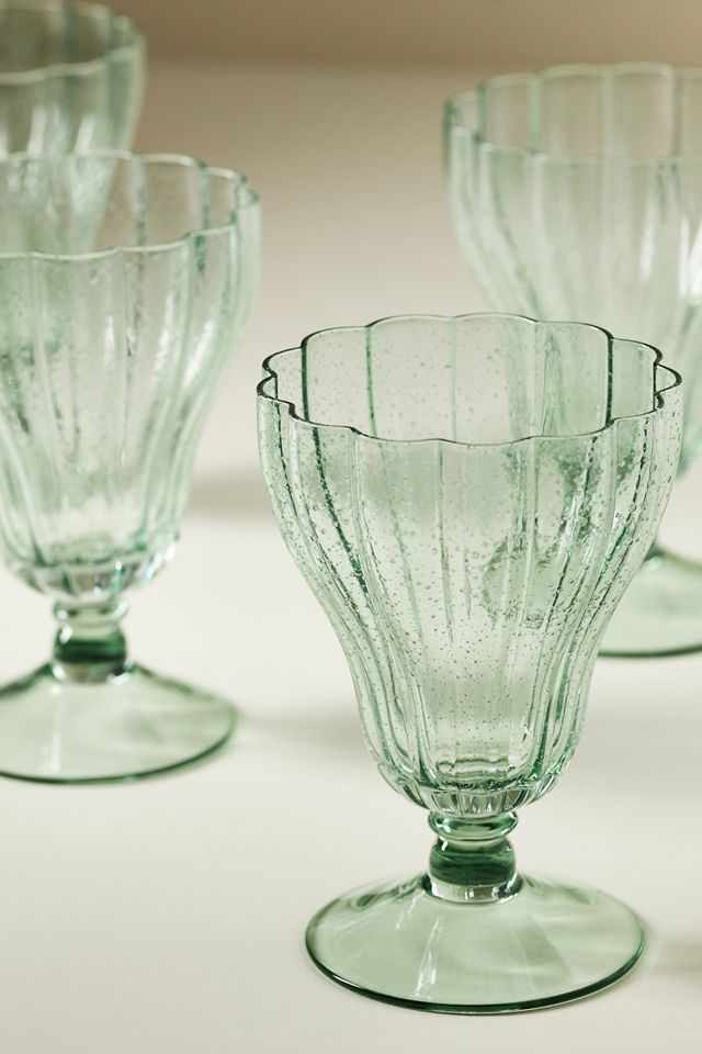 The Mediterranean Dish Glass Goblets, Set of 4 #2