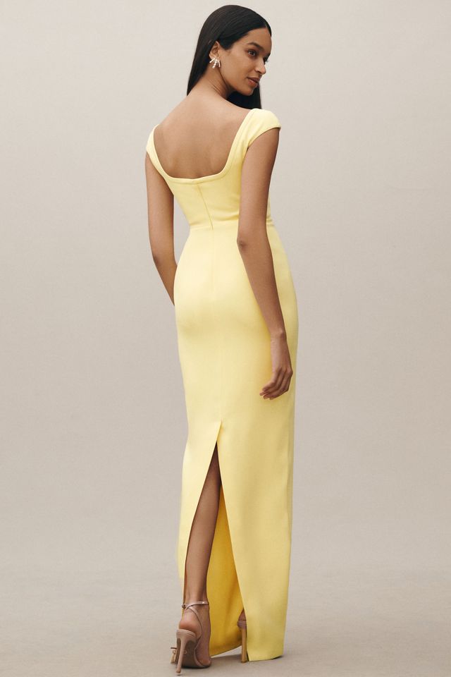 SAU LEE Brooke Column Gown #1