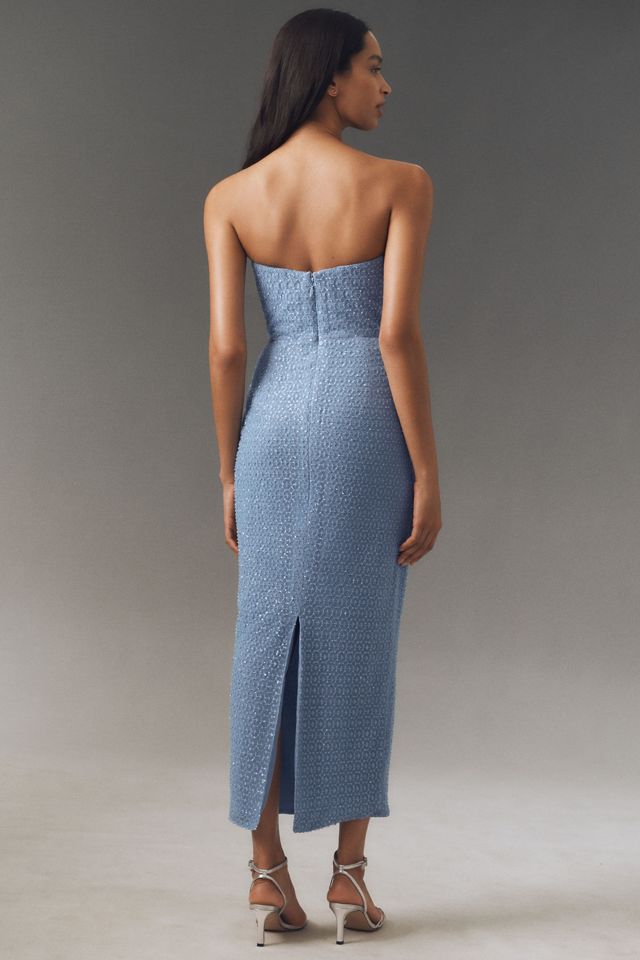 Helsi Silvia Strapless Stretch Sequin Midi Dress #2