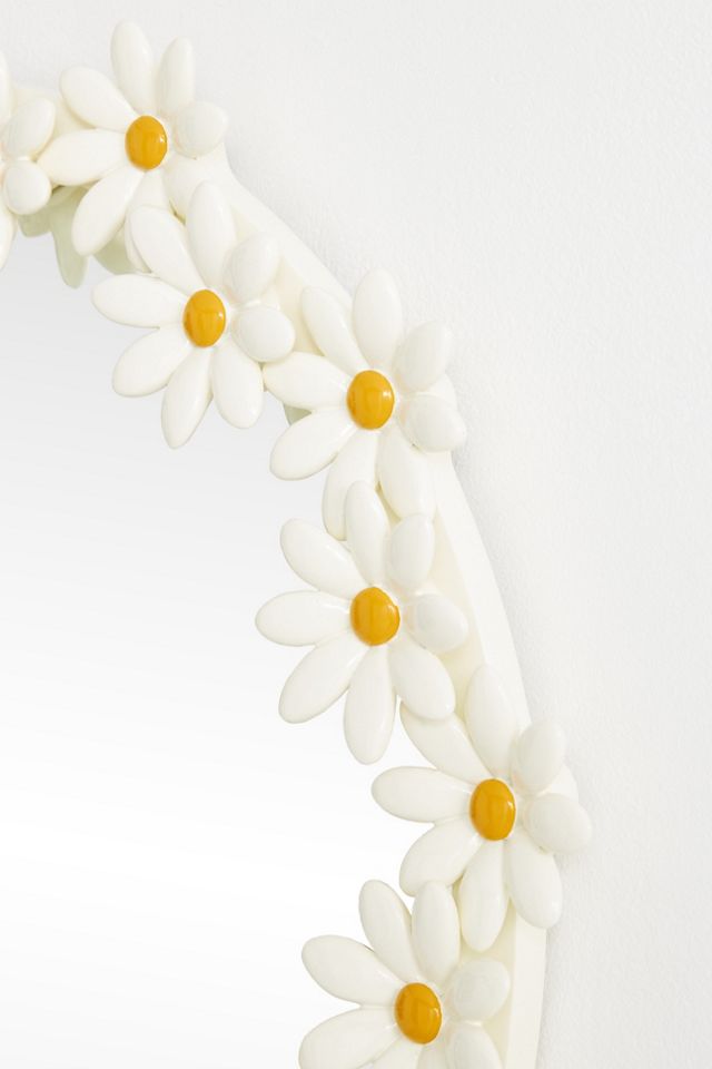 Aster Daisy Round Mirror | AnthroHome