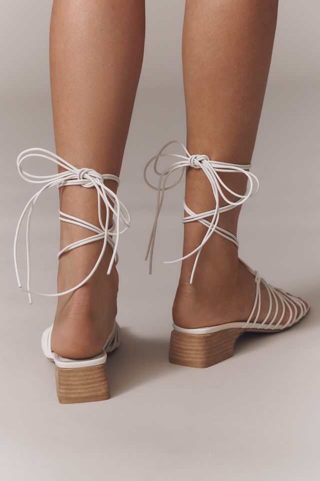 CAVERLEY Gail Strappy Block-Heel Sandals #3