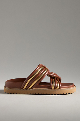 Cecelia New York Marty Sandals In Brown