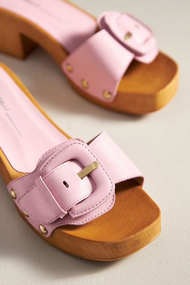 Intentionally Blank Mar Wood-Bottom Heels #2