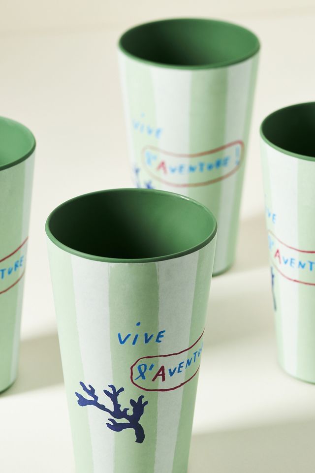 Nathalie Lete By the Sea Melamine Tumbler