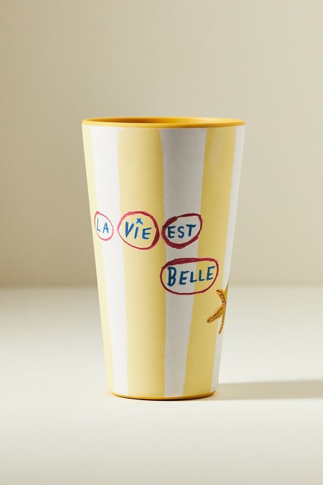 Nathalie Lete By the Sea Melamine Tumbler #1
