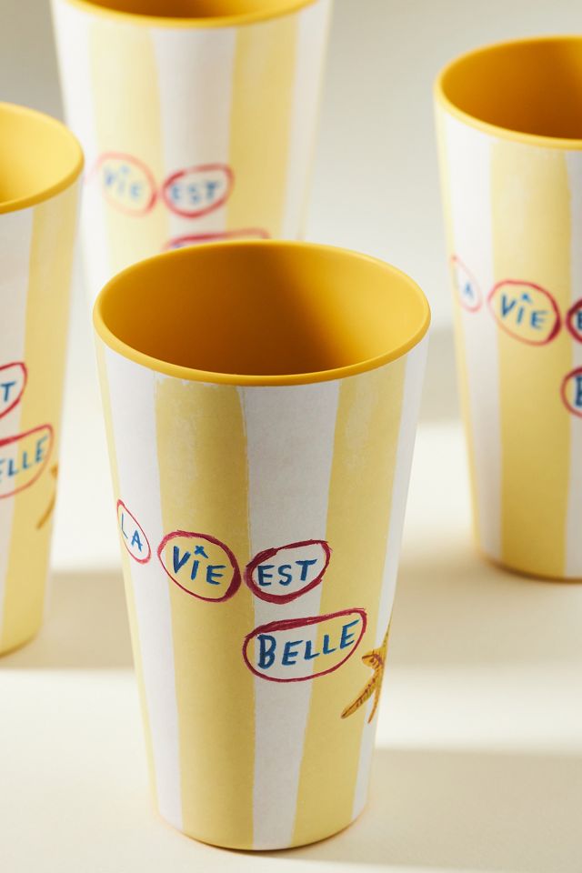 Nathalie Lete By the Sea Melamine Tumbler #2