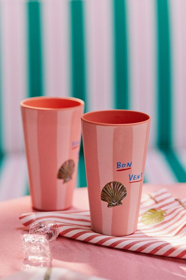 Nathalie Lete By the Sea Melamine Tumbler