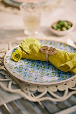 BLUE Dinner Plate