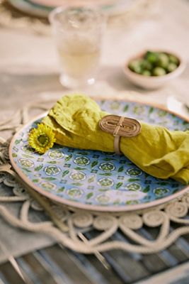 Tangier Oasis Melamine Dinner Plate