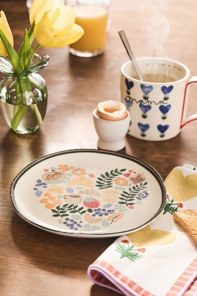 Annie Stoneware Dessert Plate #3