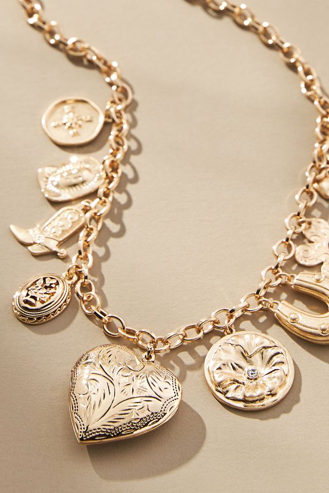 Collier de charme western épais #1