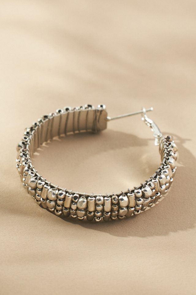 Beaded Drop Earrings #1