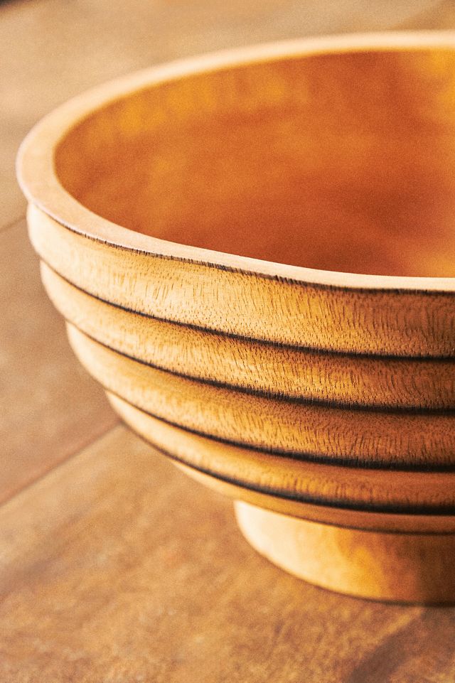 Samba Tropical Hardwood Serve Bowl #2