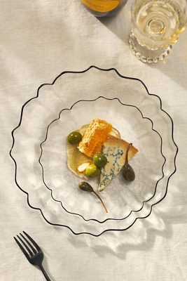 Anthropologie Emmarette Side Plates, Set Of 4