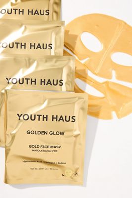 Youth Haus Golden Glow Face Mask Set