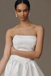 BHLDN Basque-Waist Midi Dress