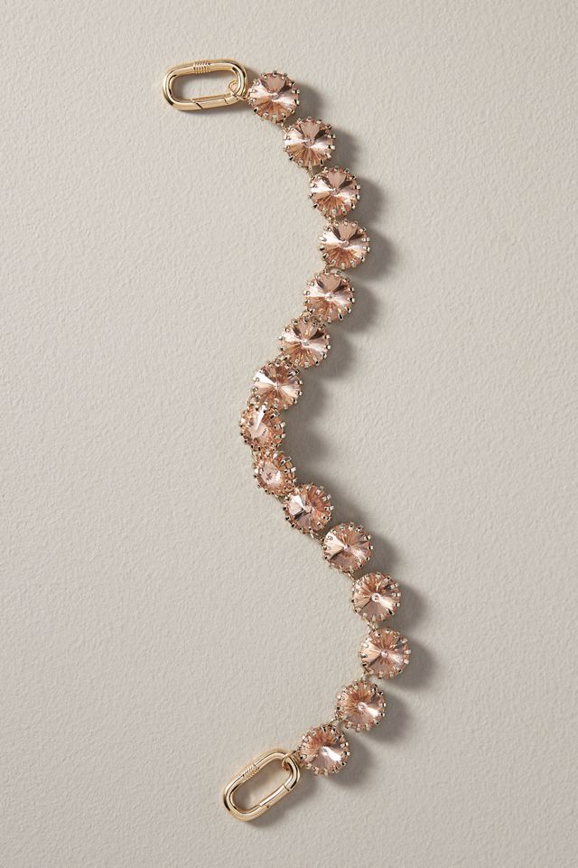 Anthropologie クリスタルチェーンバッグチャーム Crystal Chain Bag Charm | Anthropologie
