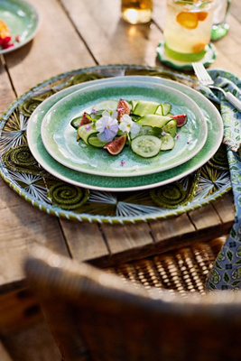 Dakota Melamine Side Plates, Set of 4