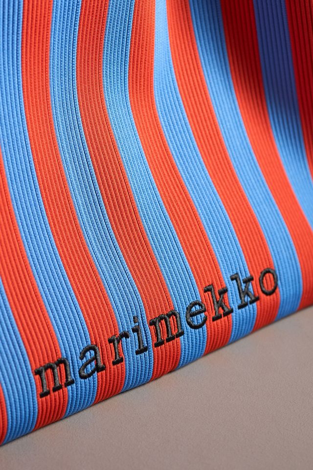 Marimekko Merirosvo Knit Stripe Tote #3