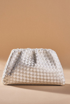 The Frankie Clutch: Woven Satin Edition