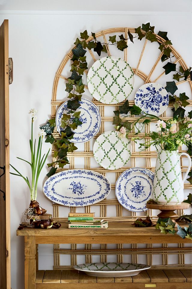 Vine Lattice Plate #3