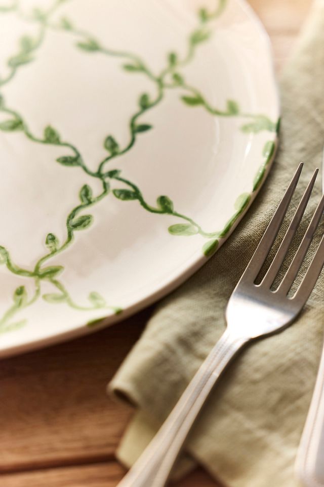 Vine Lattice Plate #1