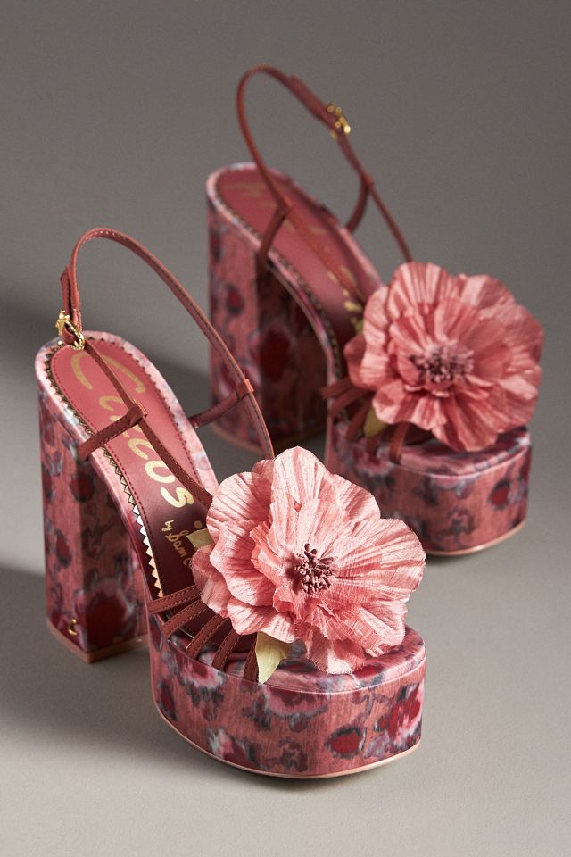 Circus NY by Sam Edelman Siena Flower Block Heels #1