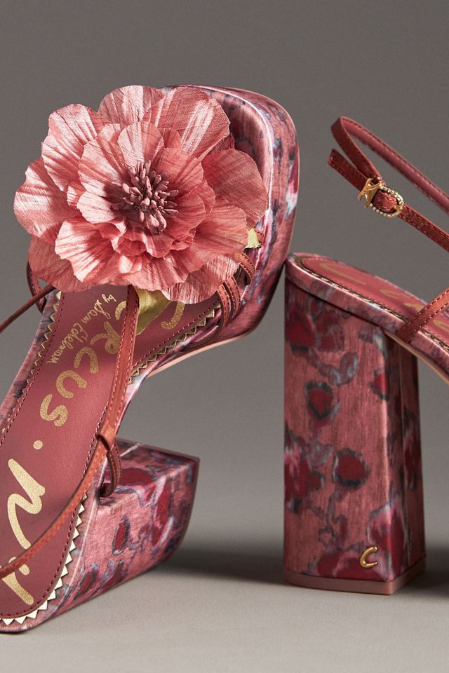 Circus NY by Sam Edelman Siena Flower Block Heels #2