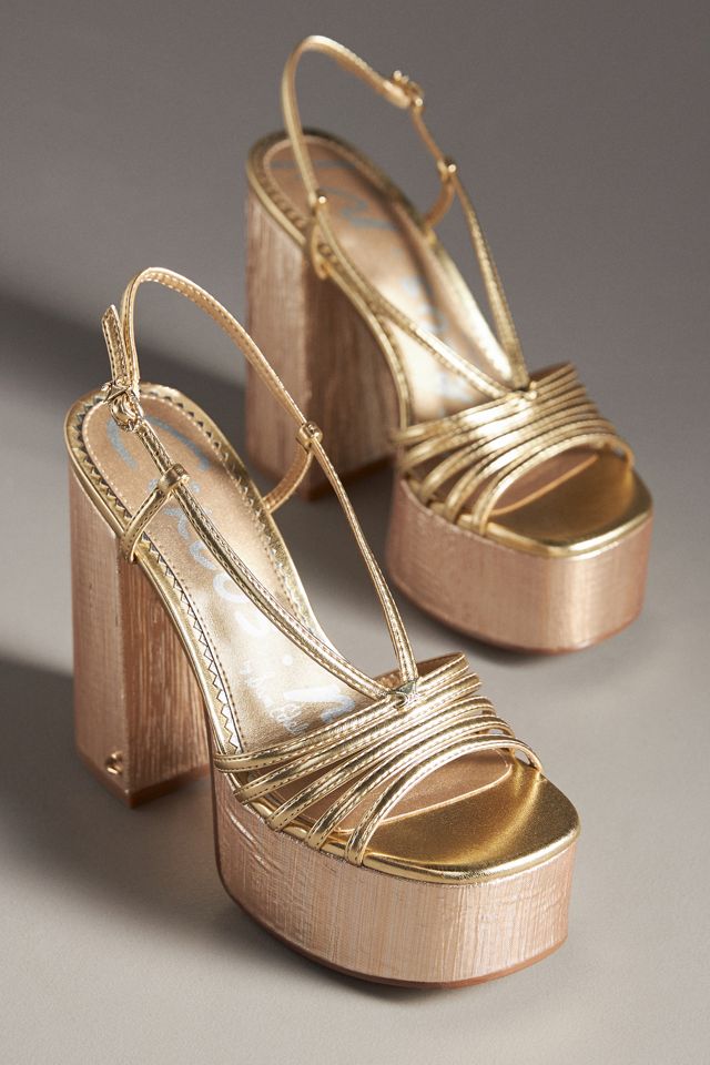 Circus By Sam Edelman Siena Slingback Platform Heels #1