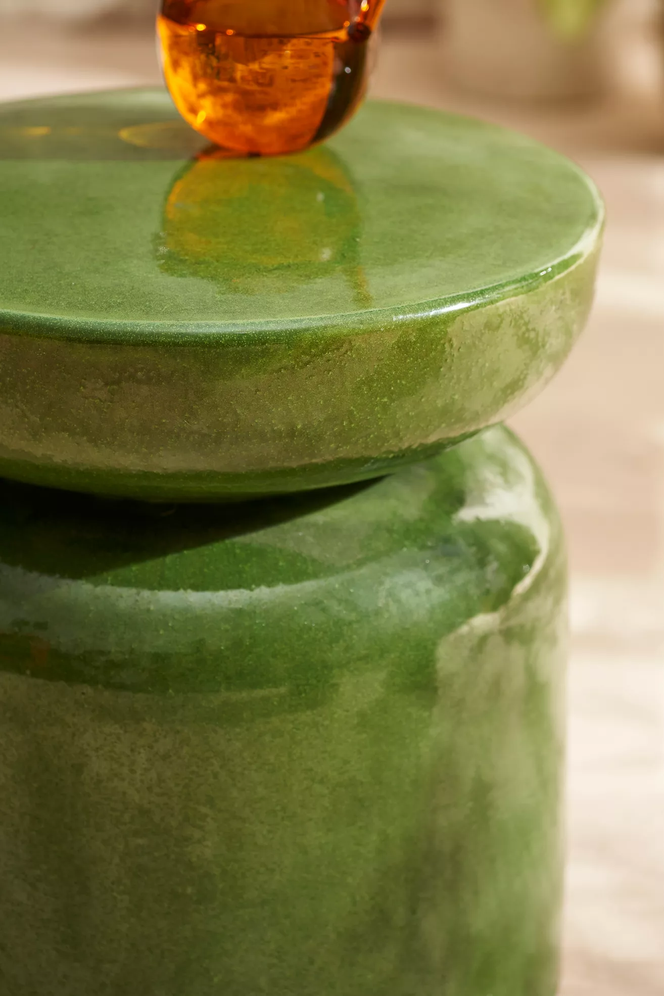 Acapulco Stoneware Side Table - thumbnail 10