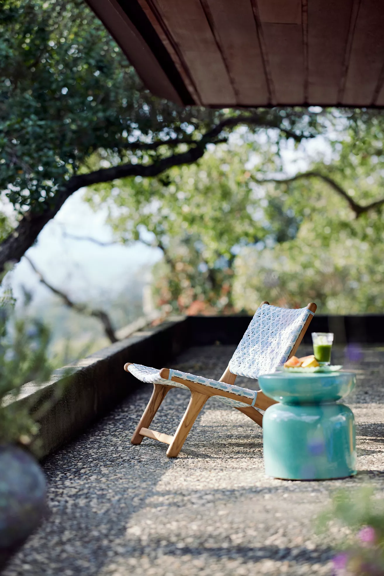 Acapulco Stoneware Side Table - thumbnail 6