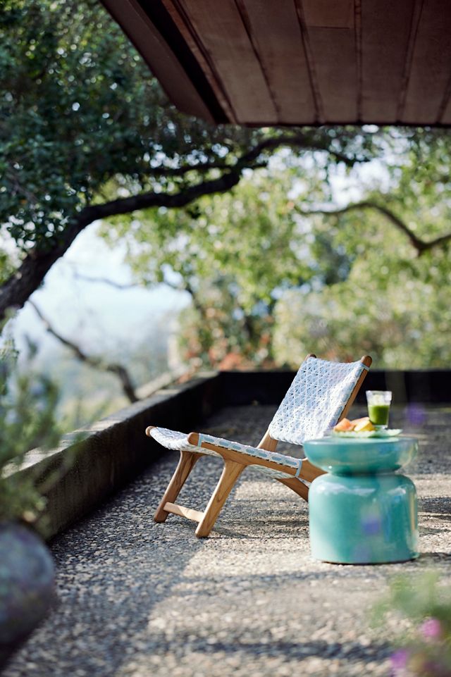Acapulco Stoneware Side Table #4