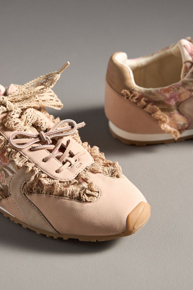 Circus NY by Sam Edelman Nash Ruffle Lace Sneakers #2